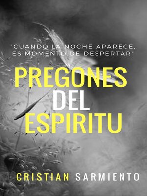 cover image of Pregones del Espíritu